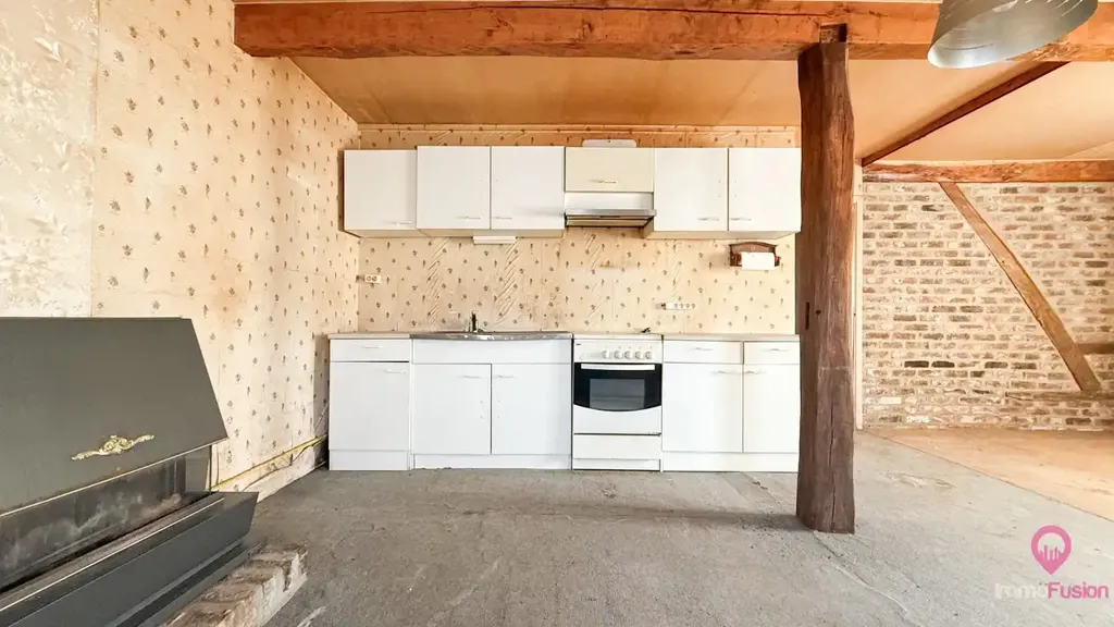 Cucina - Renovatable House with Garden in Heers
