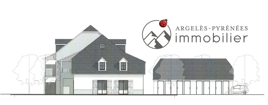 Appartement Duplex T3 Neuf avec Balcon à Argelès-Gazost
