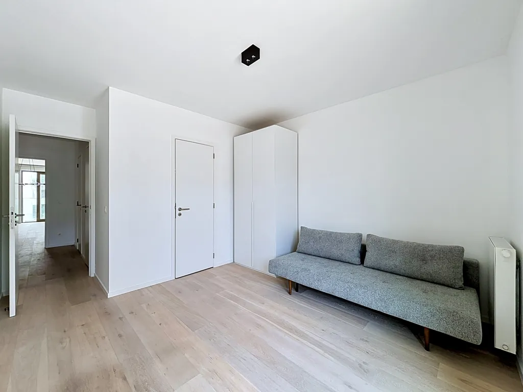 Séjour - Appartement 2 Chambres avec Vue Canal à Bruxelles