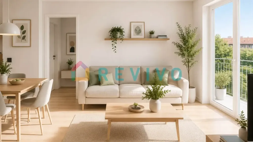 Séjour - Rusticated Flat with Balcony in Florence