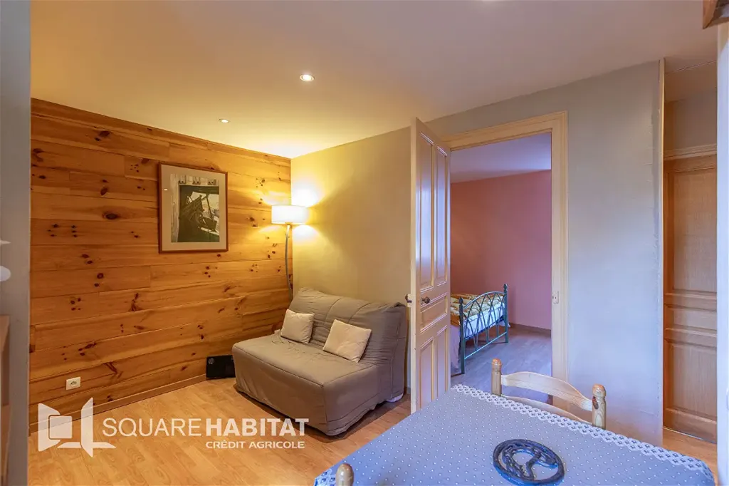 Séjour - Appartement 2 Pièces avec Vue à Cauterets