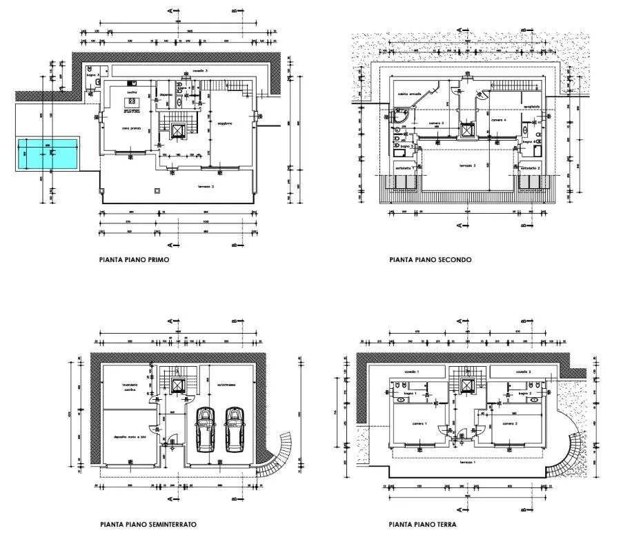 Plan - Buildable Plot with Lake View in Belgirate