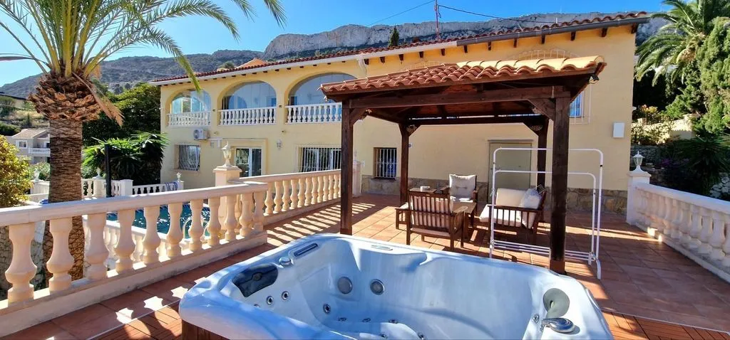 Terrasse - Luxury Villa with Sea View in Calpe