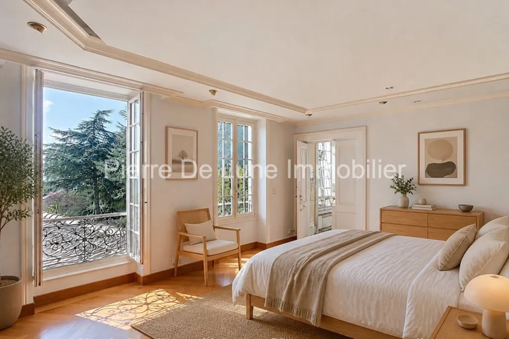 Camere da letto - Character House with Panoramic View in Caluire-et-Cuire