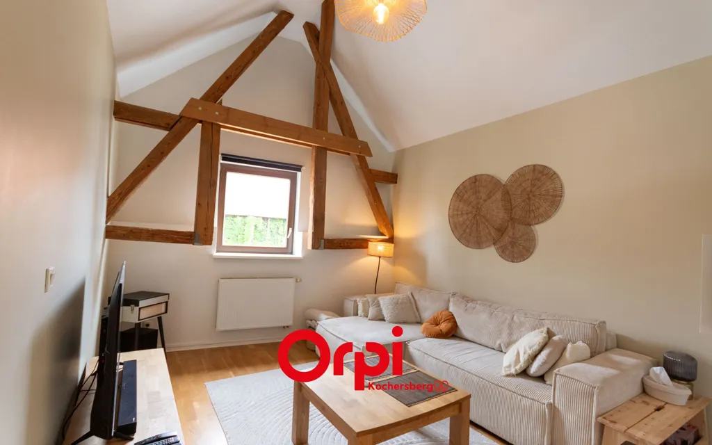 Séjour - Triplex Lumineux avec Terrasse à Gougenheim