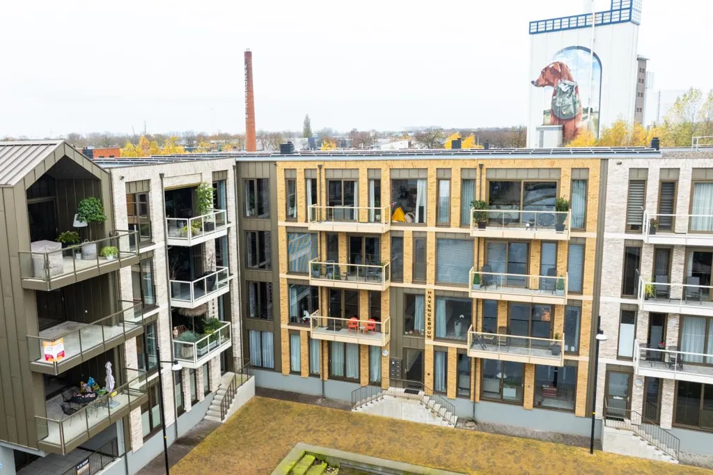 Vue aérienne - Luxury Waterfront Apartment in Doetinchem