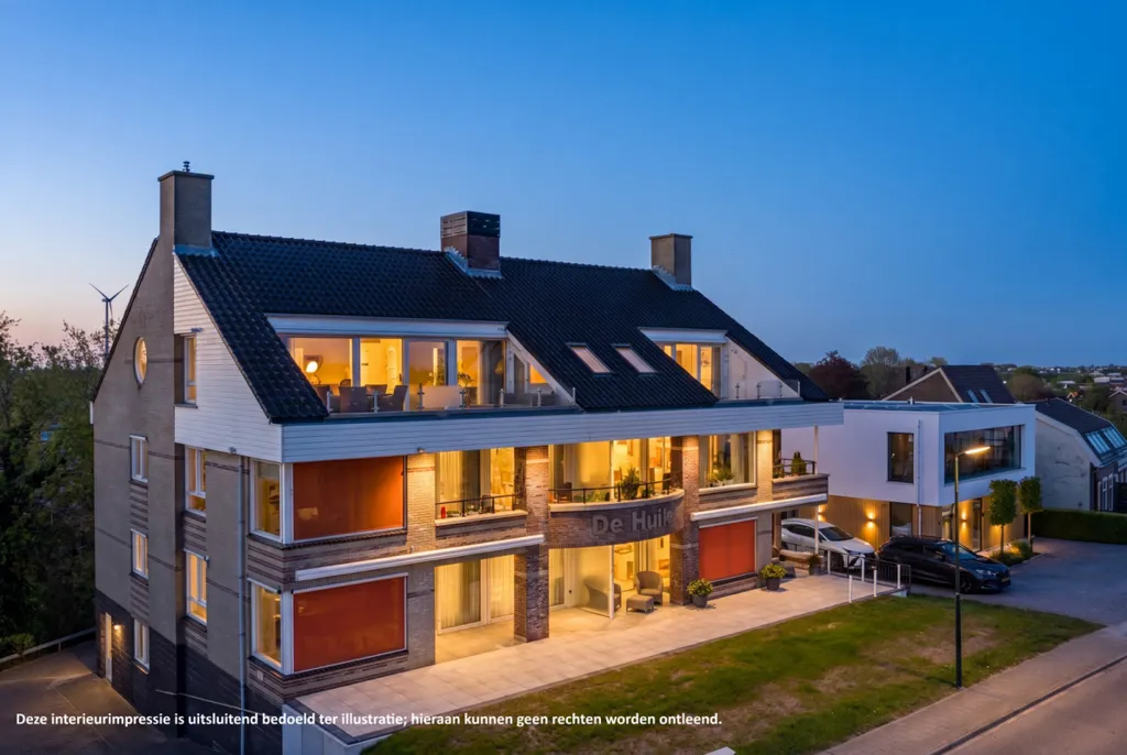 Vue aérienne - Penthouse with River View in Boven-Hardinxveld
