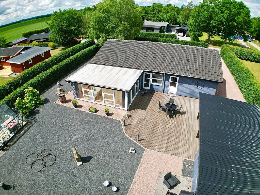 Vista aerea - Well-Built Summerhouse with Garden in Skellet