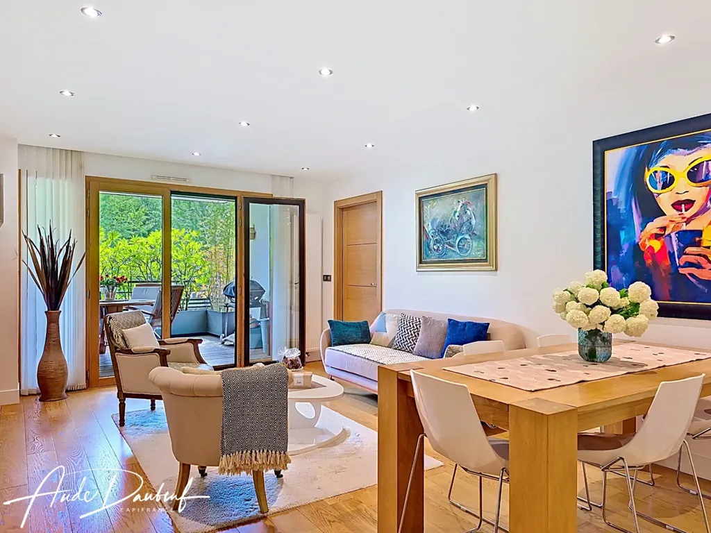 Séjour - Appartement T4 avec Terrasse aux Portes de Genève