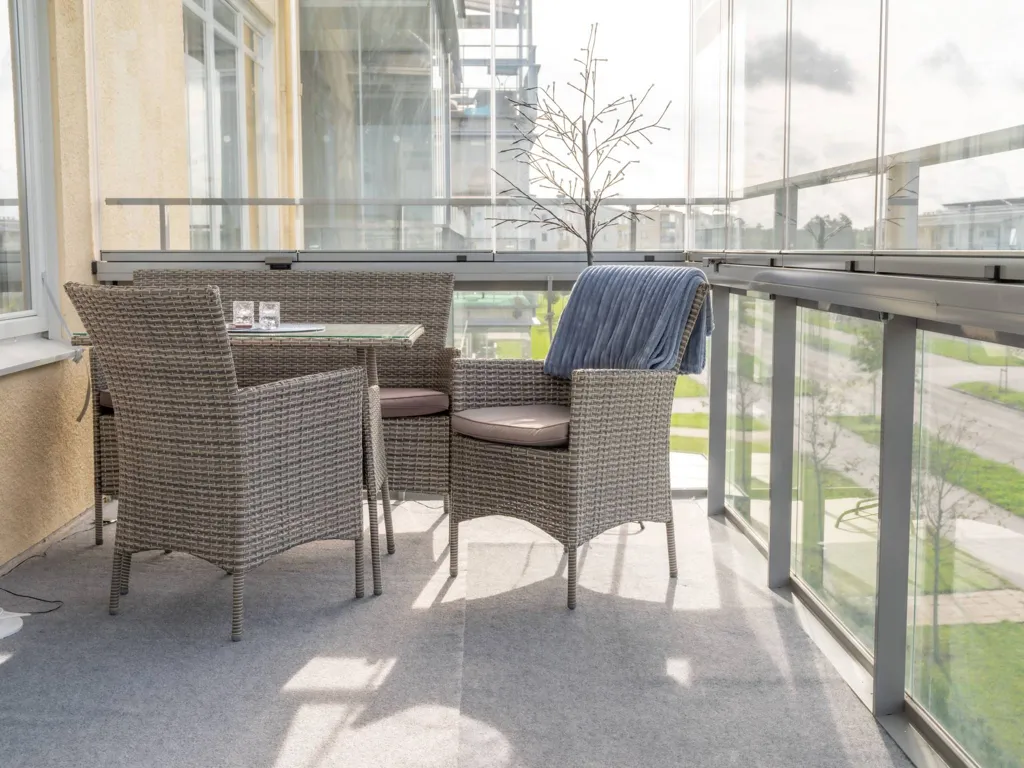 Balcon - Modern Studio Flat with Balcony in Gotland