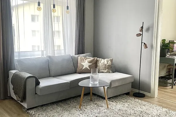Séjour - Appartement 2 pièces à Tallinn