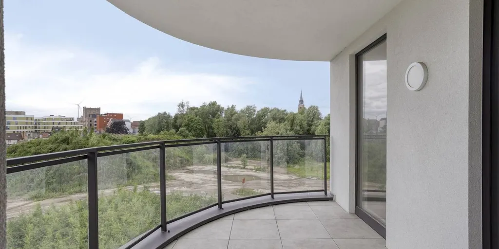 Balcon - Appartement avec vue parc à Boom