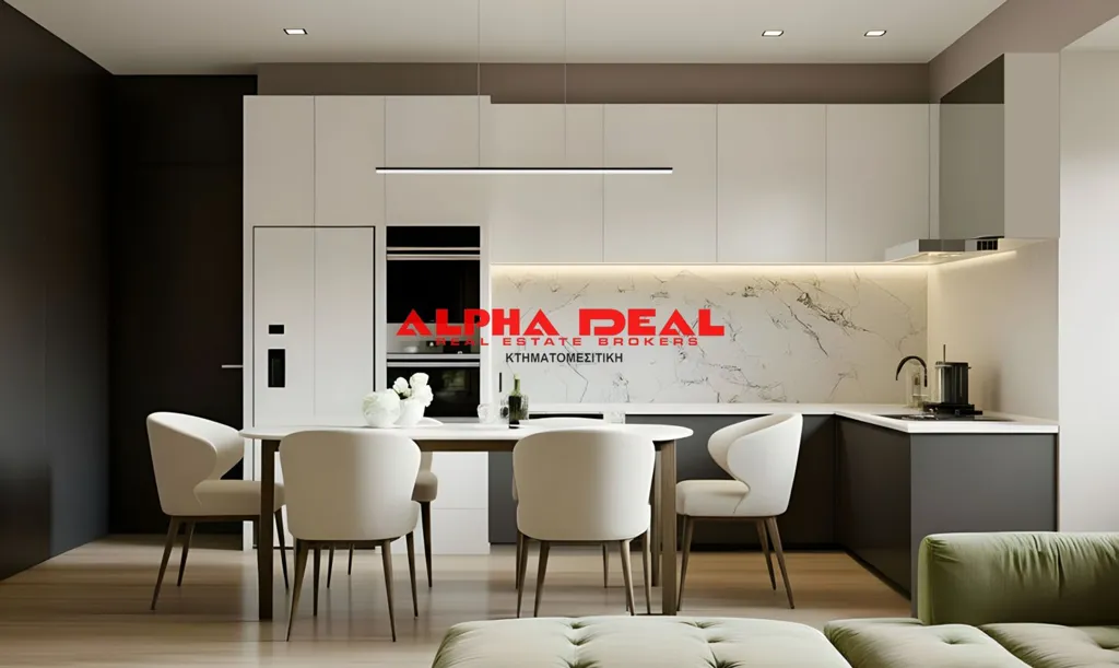 Cucina - Luxury Penthouse with Sea View in Piraeus