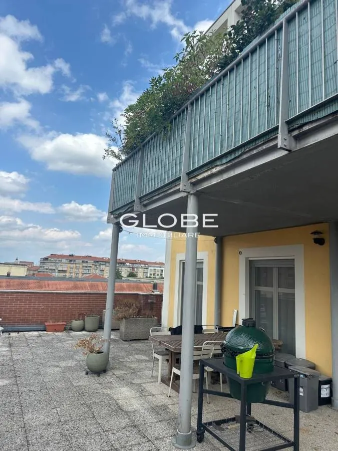Terrasse - Apartment with Panoramic Terrace in Ciriè Centre