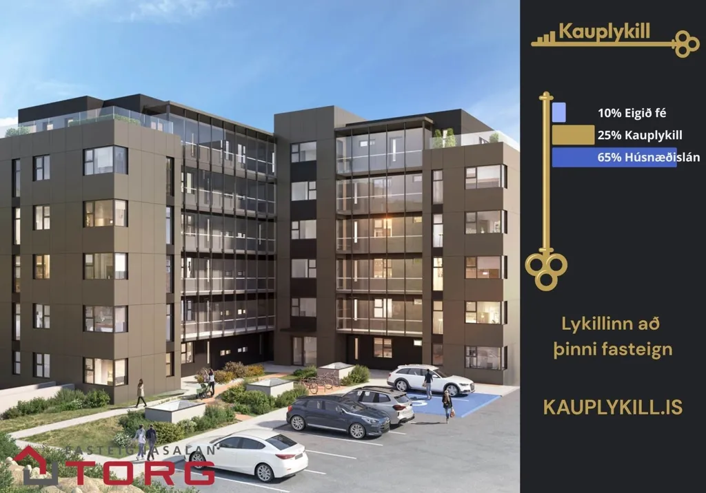 3-room apartment in Hafnarfjörður