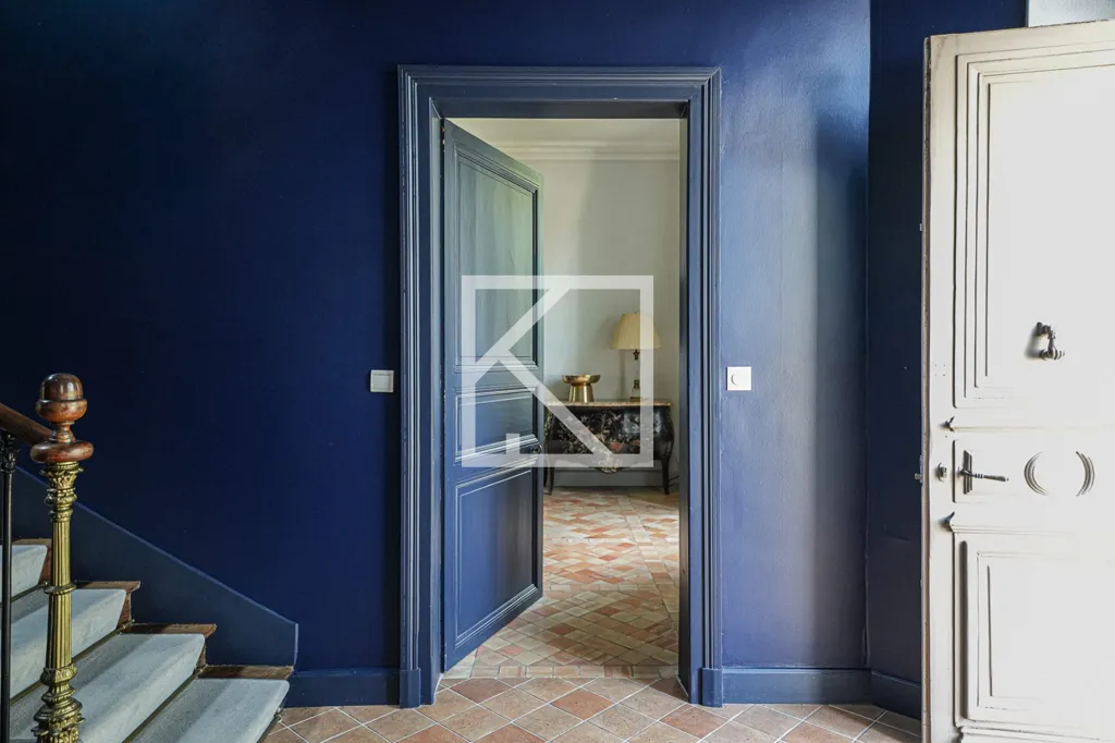 Entrée - Hôtel Particulier XIXe avec Piscine à Angers