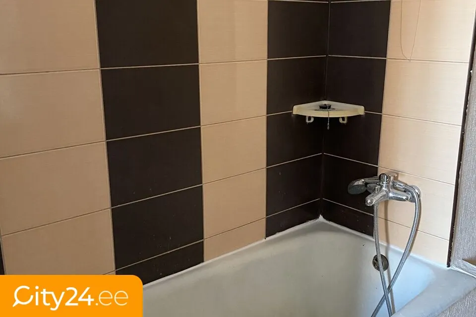 Vannitoad - 1-Bedroom Flat with Green Courtyard in Grīziņkalns