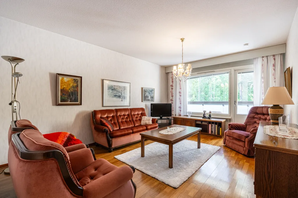 Séjour - Spacious Apartment with South Balcony in Valkeakoski