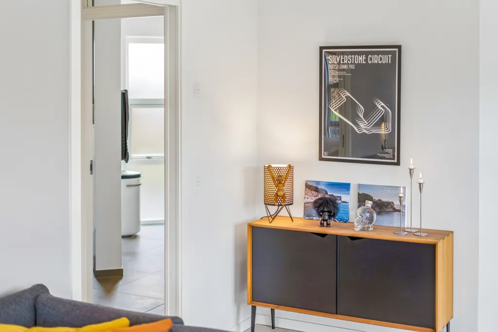 Living Room - Architectural Villa in Hastrup