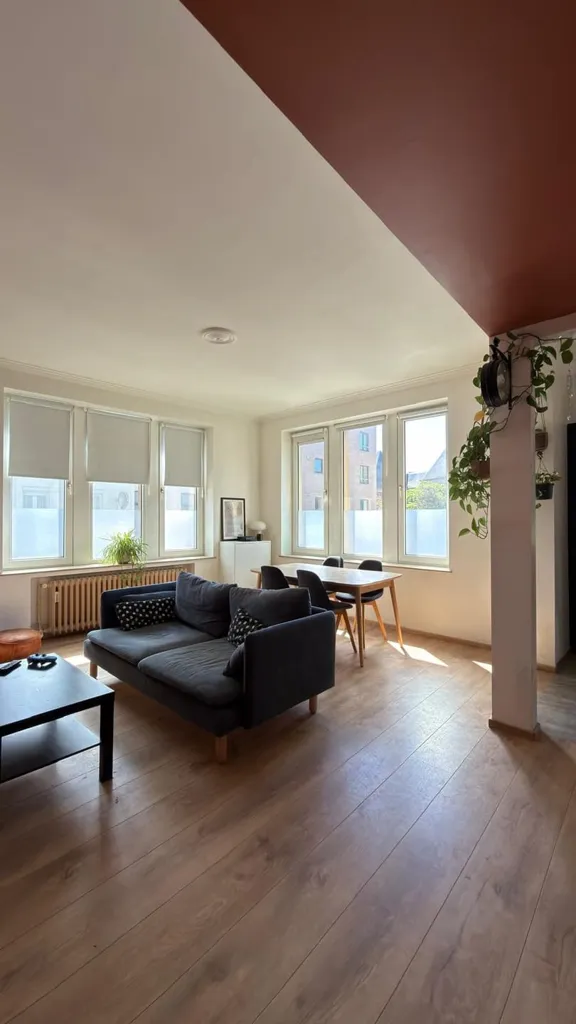 Séjour - Appartement avec Balcon dans le Parc de Forest