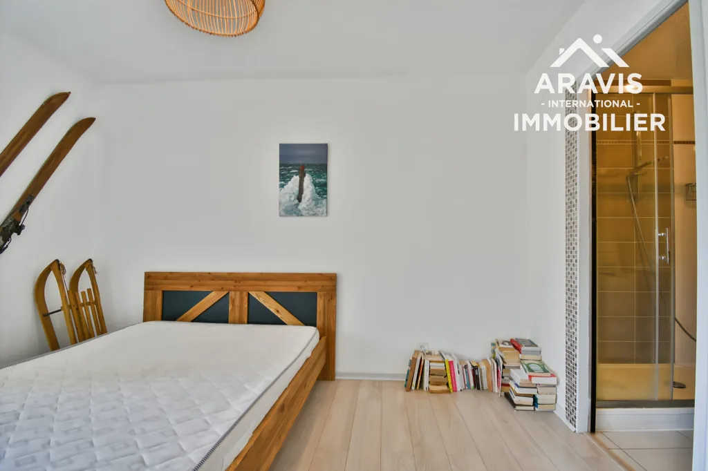 Chambres - Appartement T2 avec Terrasse à Saint-Jorioz