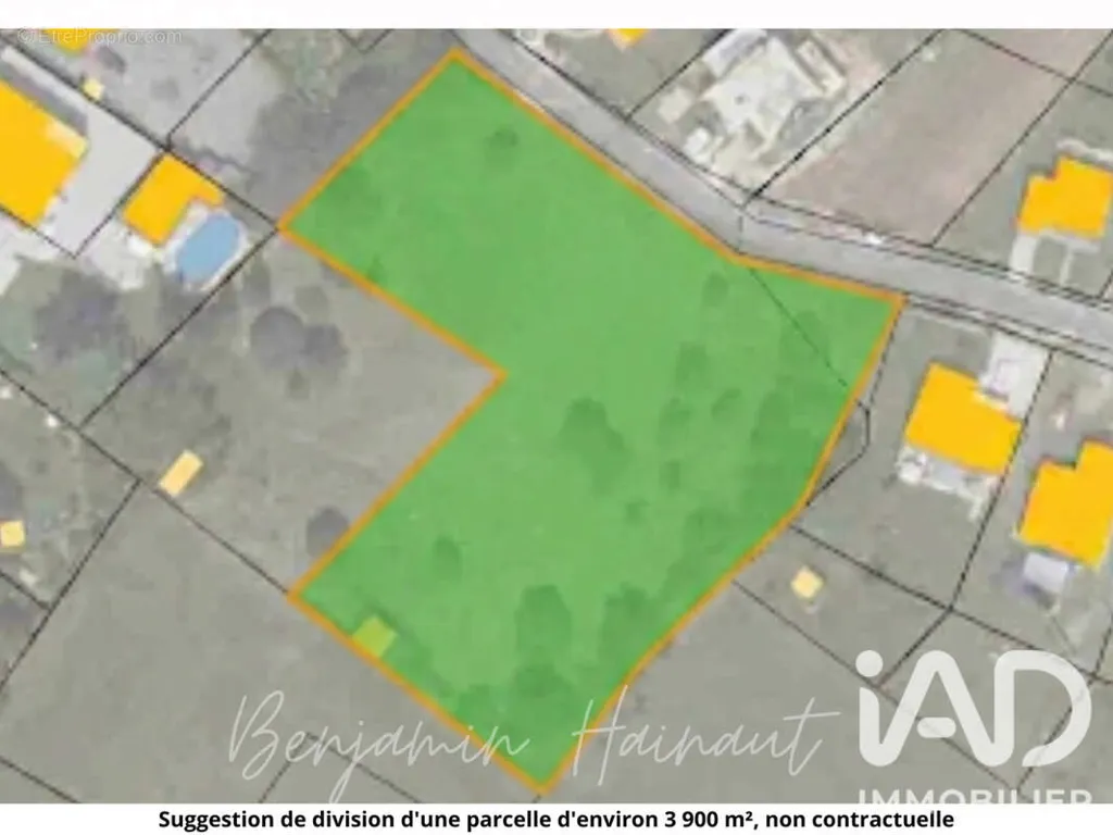Plan - Terrain Constructible à Saint-Brice