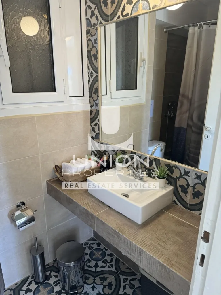 Bathrooms - Furnished Apartment with Open View in Varitsa