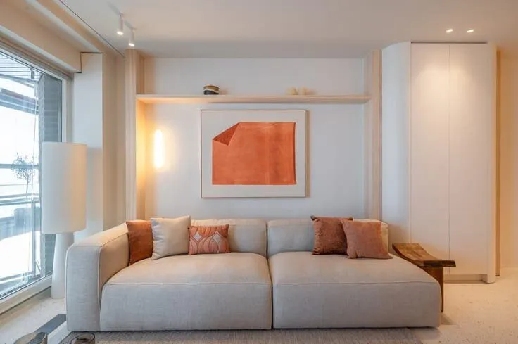 Séjour - Appartement avec Vue Mer à Knokke-Heist