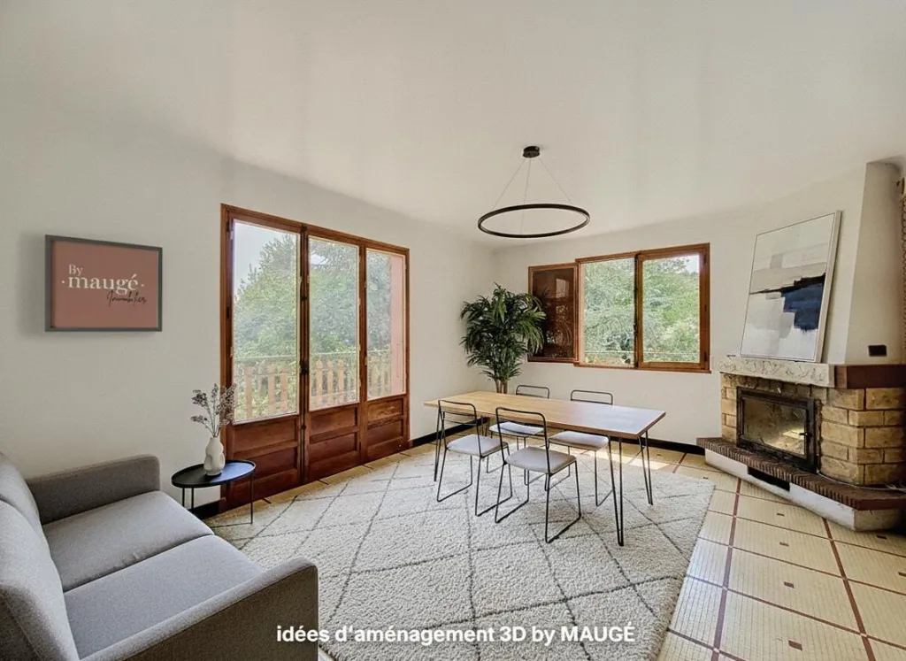 Soggiorno - Rustic House with Pool in Vienne