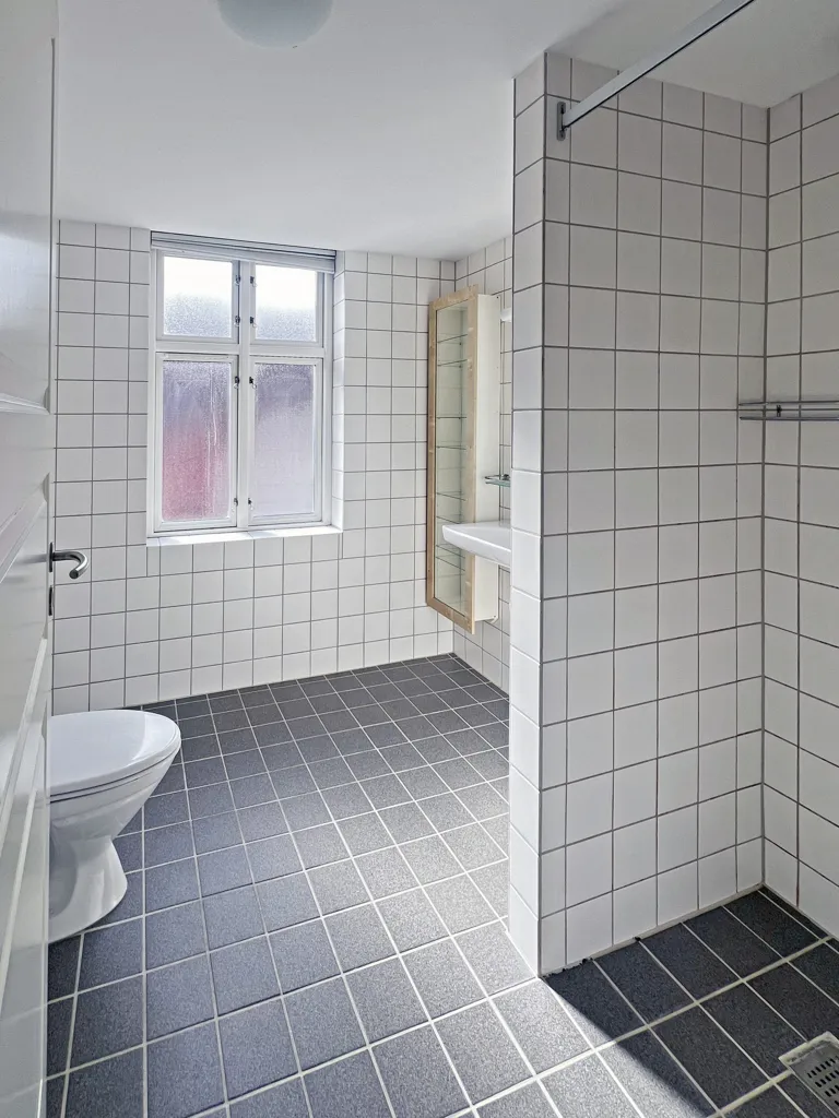 Vannitoad - Spacious 3-Bedroom Flat in Aalborg