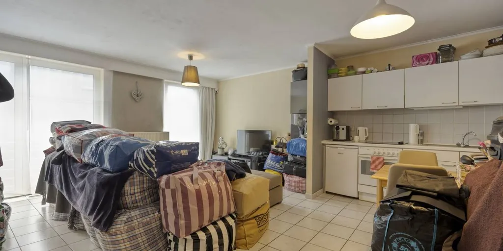 Pesuköök - 1-Bedroom Apartment with Lift in Genk Centre