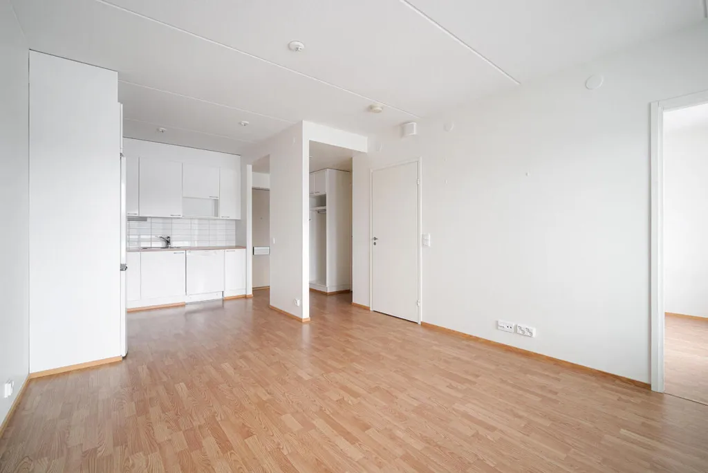 Living Room - Apartment with Balcony in Keljo, Jyväskylä