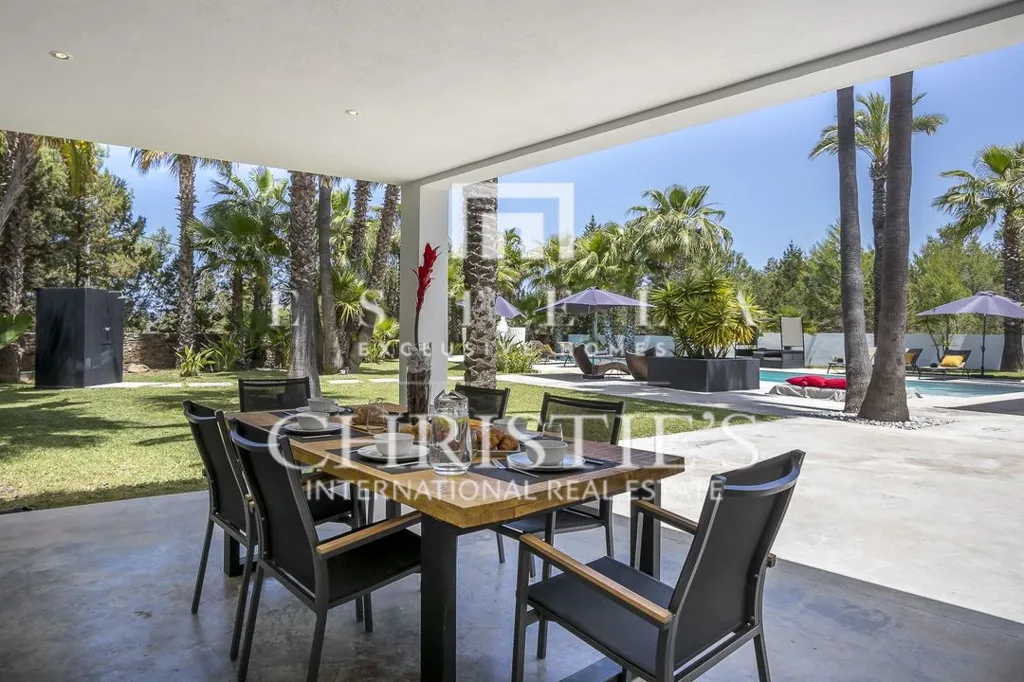 Terrasse - Modern Villa with Pool near Ibiza Beaches