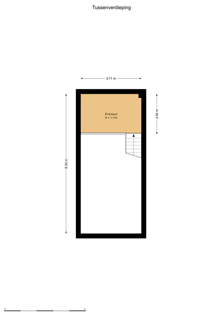 Plaan - Modern Apartment with Large Windows in Oud-West