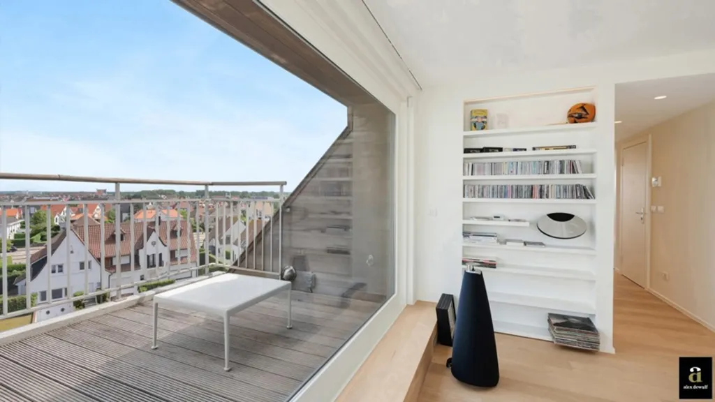 Balcon - Penthouse Ensoleillé avec Terrasses à Knokke
