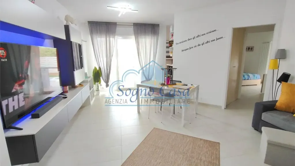 Séjour - Flat with Garden in Castelnuovo Magra