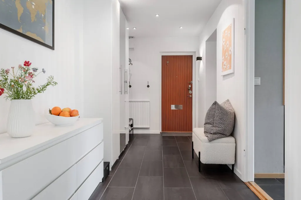 Entrée - Apartment with Balcony in Tullen, Borås