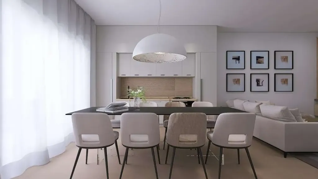 Salle à manger - Newly Constructed Apartment with Balcony in Ancona
