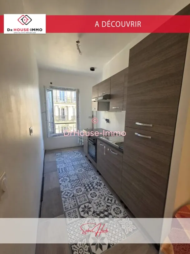 Köök - Renovated Apartment with View in Marseille-2e