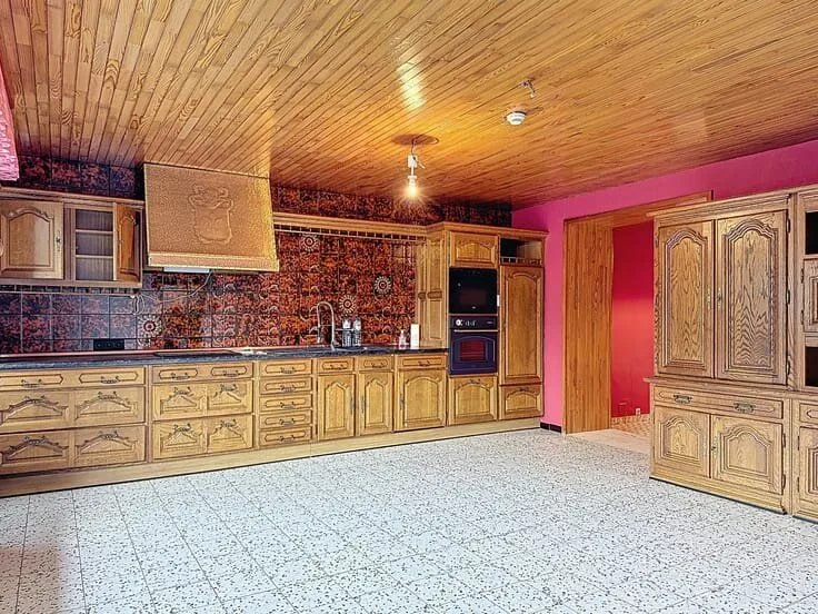Köök - House with Potential in Houffalize Centre