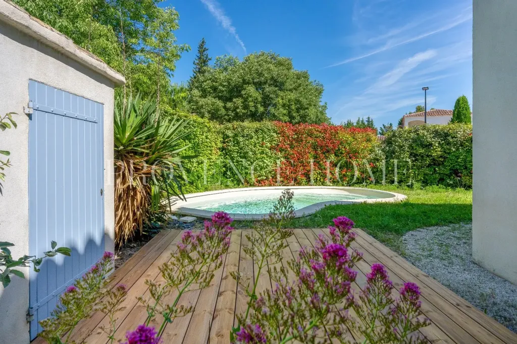 Pool - Charming 4-Piece House with Pool in Lagnes