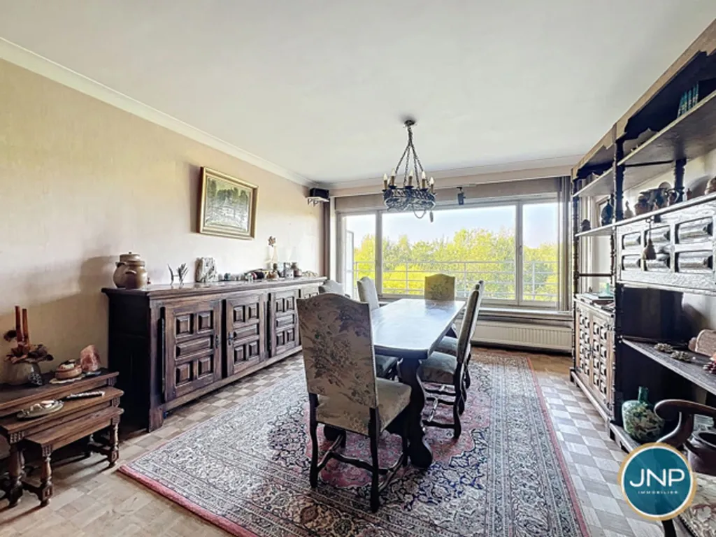 Sala da pranzo - Two-Bedroom Flat with Terraces in Scherdemael