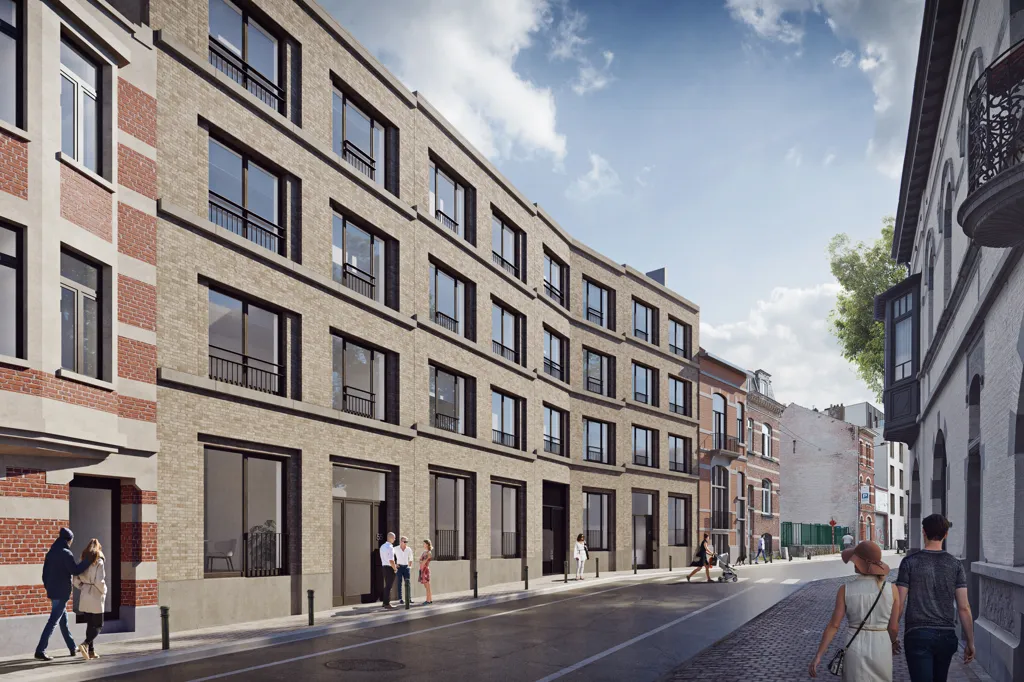 New Build Apartment with Terrace in Elsene
