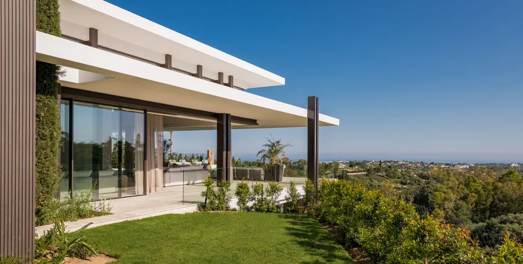 Jardin - Ultra-modern Villa with Panoramic Views in Benahavís