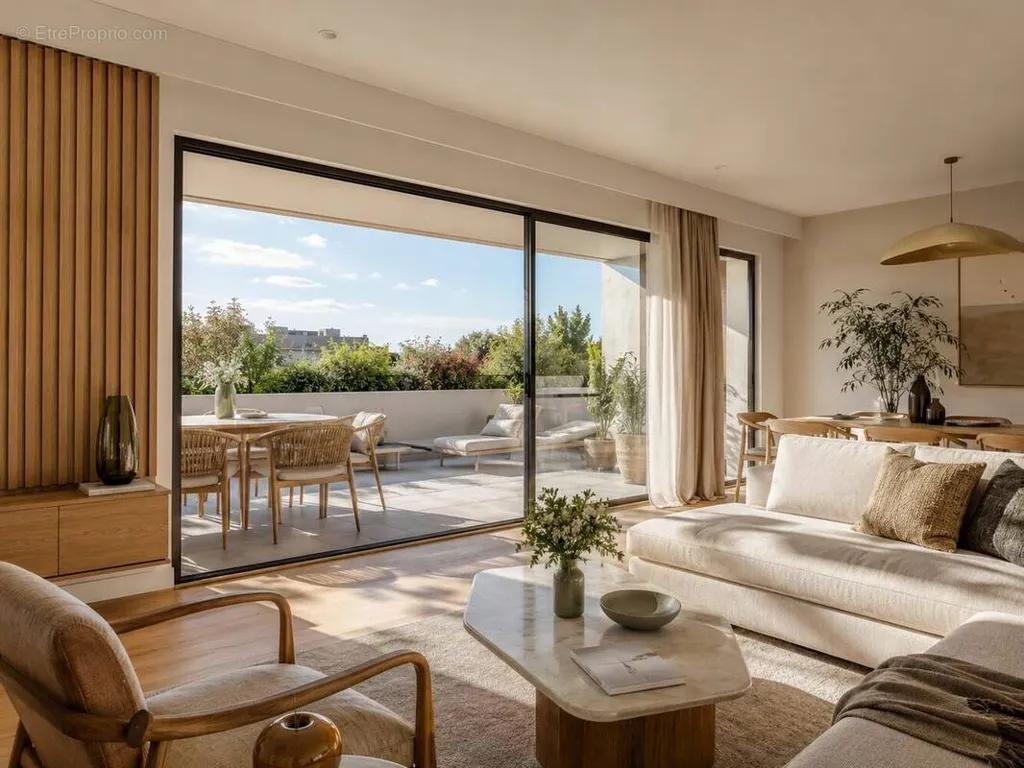 Séjour - Appartement avec Terrasse à Champigny-sur-Marne