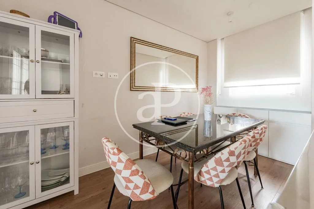 Sala da pranzo - Penthouse with 360° Views in Madrid