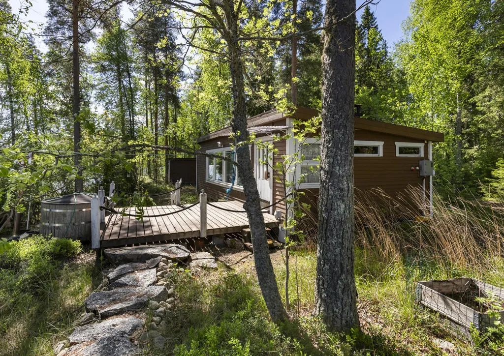 Extérieur - Cottage with Private Lakefront in Iso-Ruokopuoli