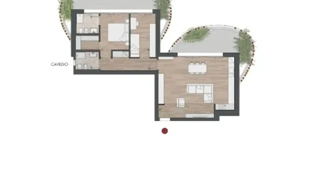 Planimetria - Apartment with Terraces in Piazza dei Navigatori, Rome