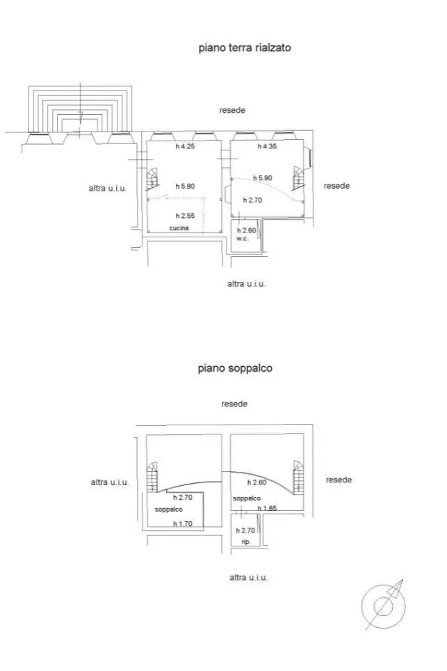 Plan - Rustic Villa with Panoramic View in Capannori