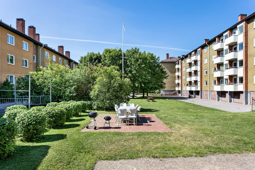 Jardin - 1.5-Bedroom Flat with Balcony in Uppsala